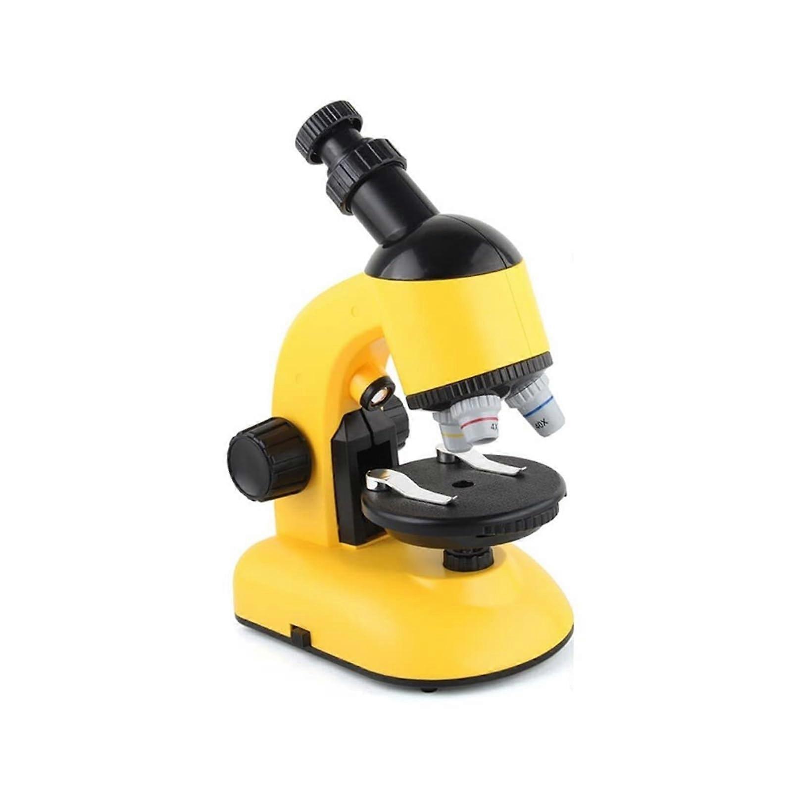 Kids Microscope 100X1200X with LED Bright Illumination, Beginner Compound Science Microscope for Students