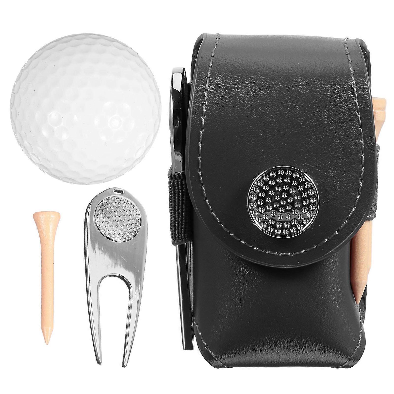 Golfs Ball Marker Ball Bag Tool Set for Golf Use 1Set