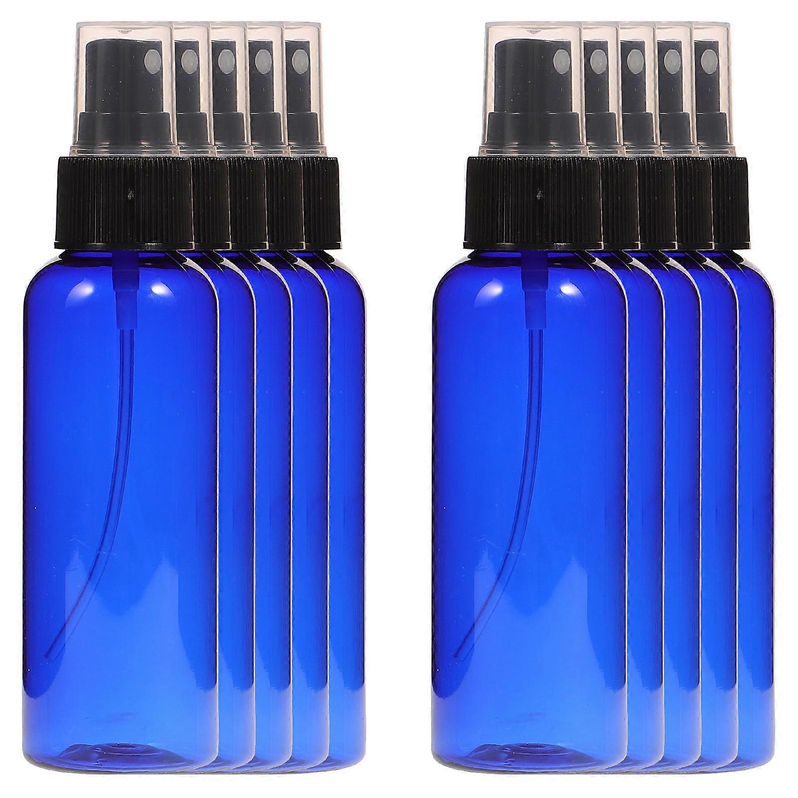 Spray Bottle Mist Spray Bottle for Storage 10Pcs Blue Durable Liquid Containers