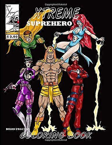 Xtreme Superhelden-Malbuch (Helden-Malbücher)