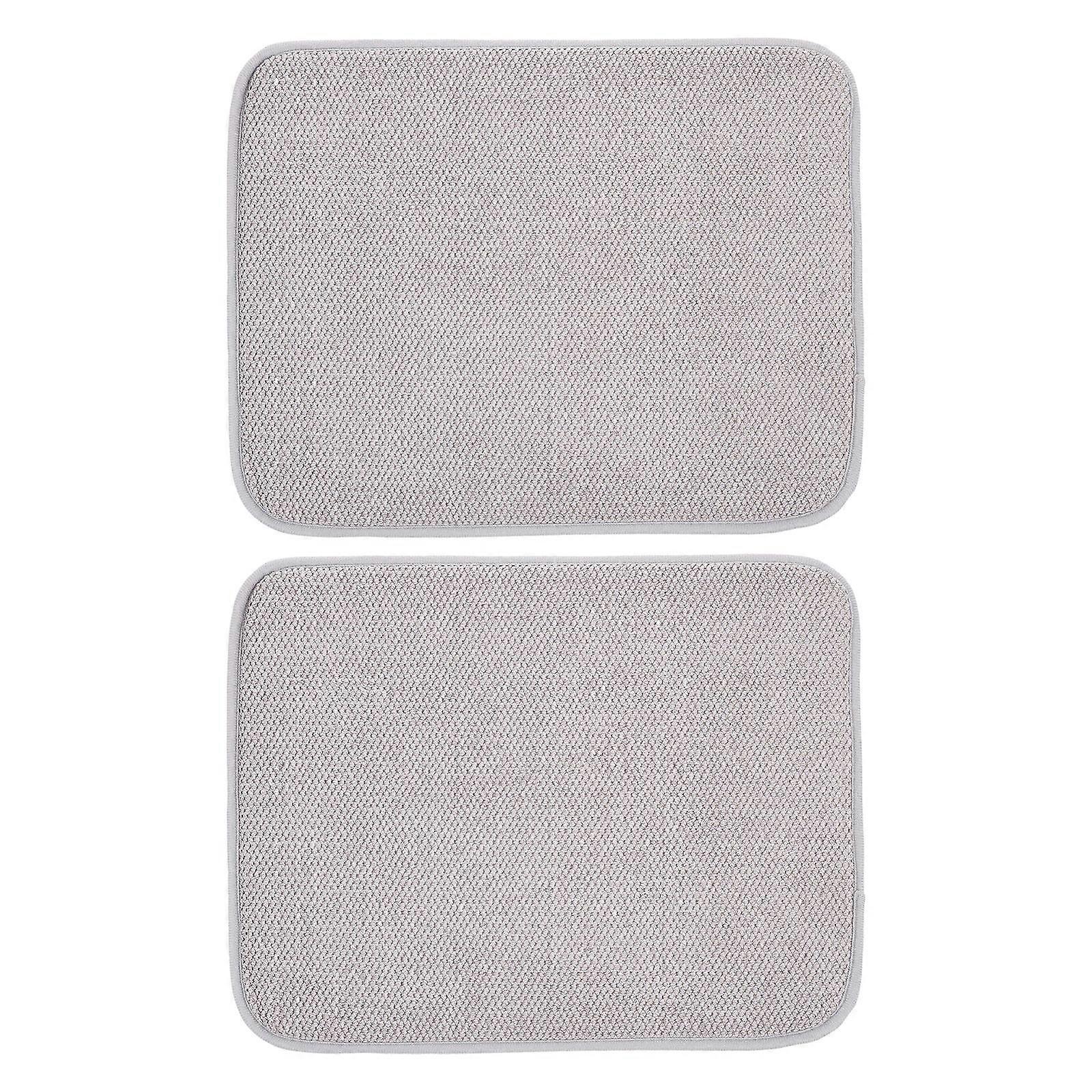 Drying Mat Household Drying Pad Provides Water Absorption 2Pcs Set