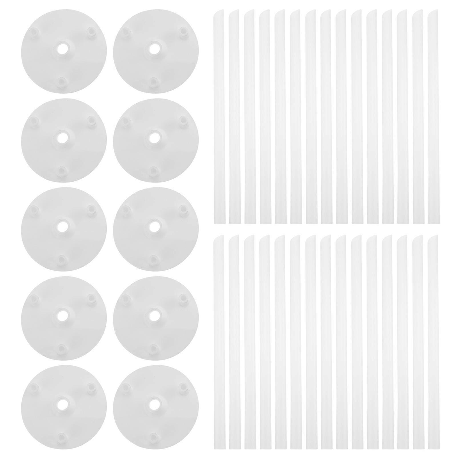 Egg Cake Support Frame for Multi-Layer Cake Support 10Sets Clear Stands