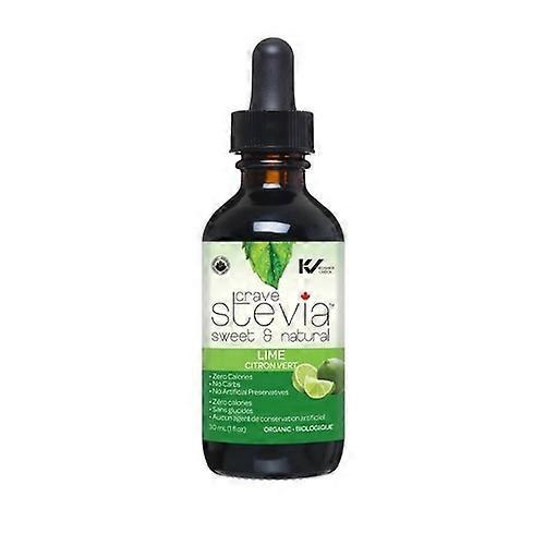 Crave Stevia Lime Liquid Drops, 30 Ml
