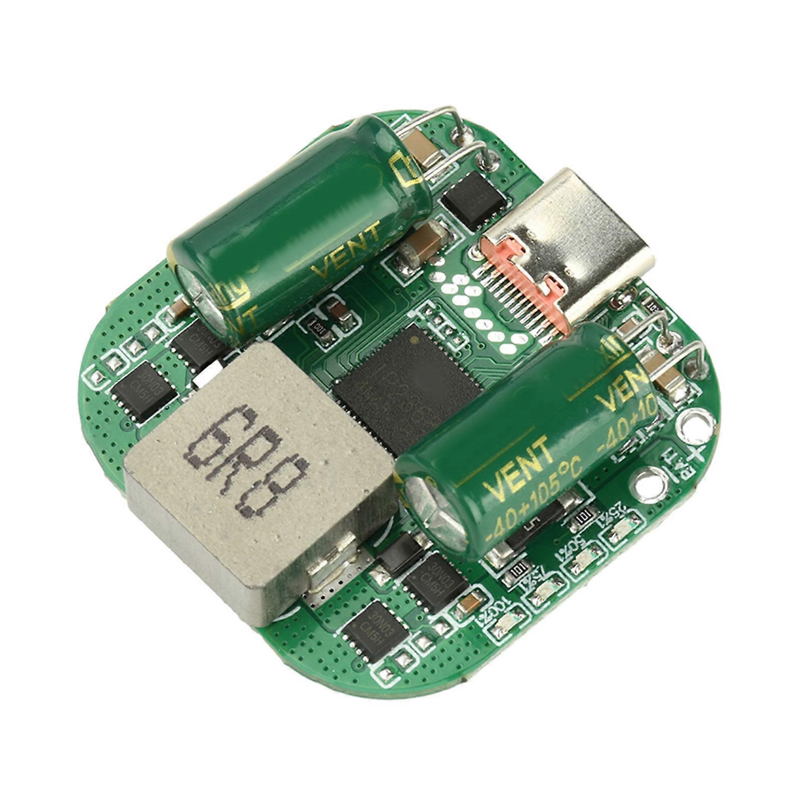 Multifunctional IP2368 2-5S 100W Bidirectional Fast Charging Module with PD3.0 Type C Charging Module Replacement Multicolor
