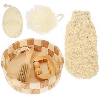 Body Exfoliating Tool Foot File Deep Cleaning 1Set of Bath Accessories
