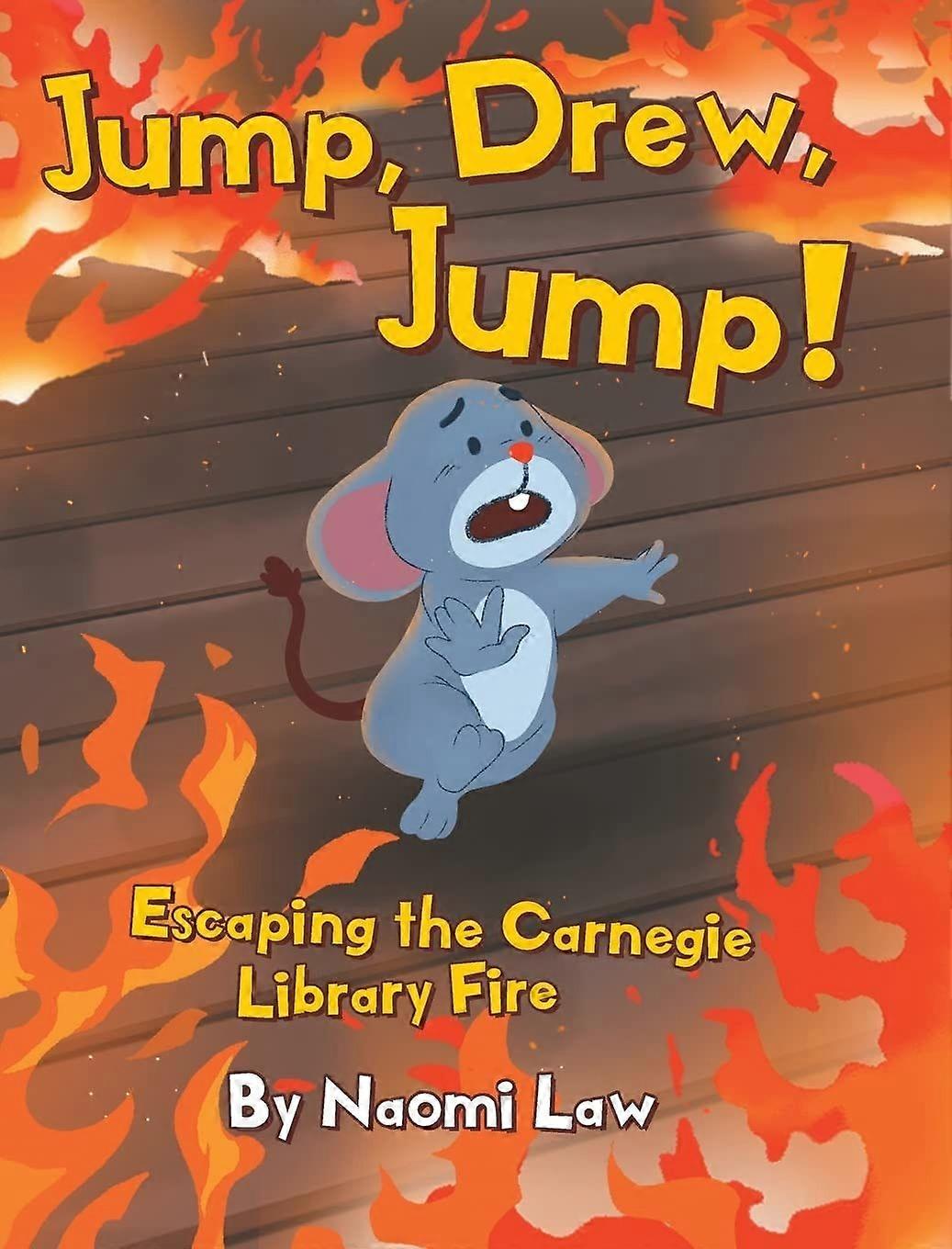 Jump, drew, jump escaping the carnegie library fire