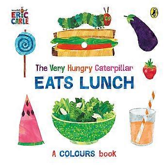 The very hungry caterpillar eats lunch