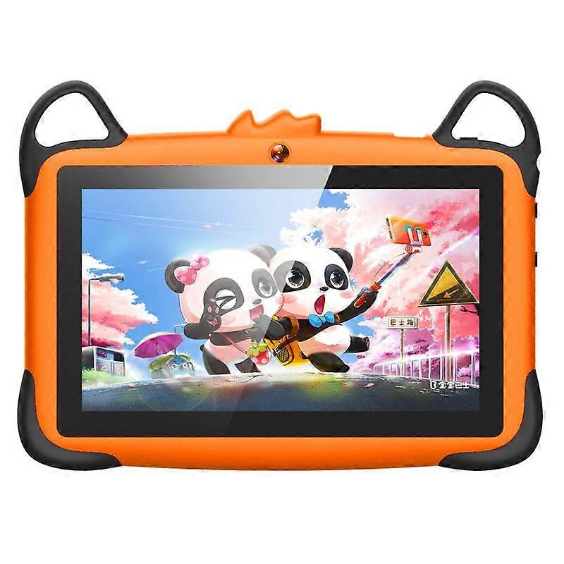 Pritom K7 Tablet Infantil 7 polegadas com Capa Protetora - Presentes Infantis, Presentes De Aniversário E Feriado