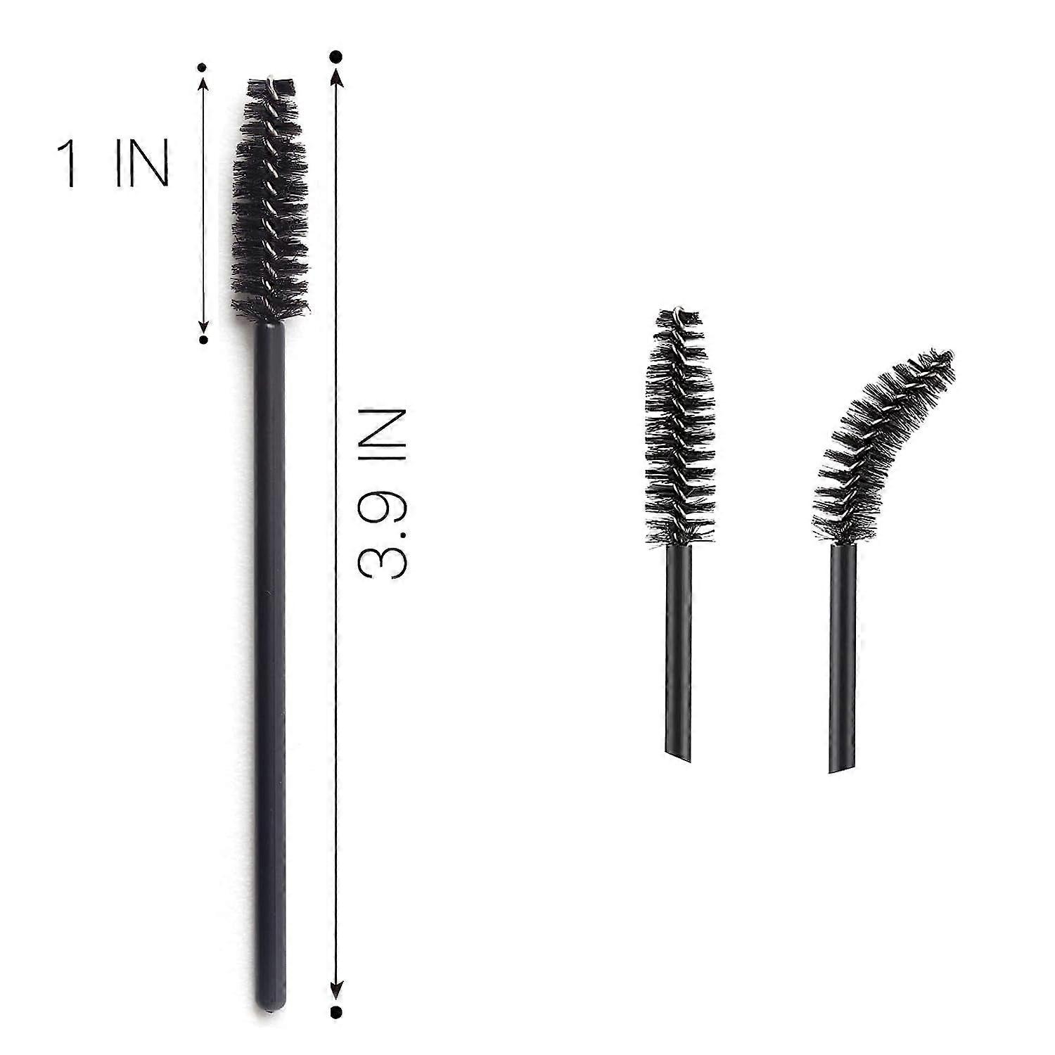 Engangs øjenvippebørstespoler - 50 stk., sort - Makeuptilbehør og gaveidéer