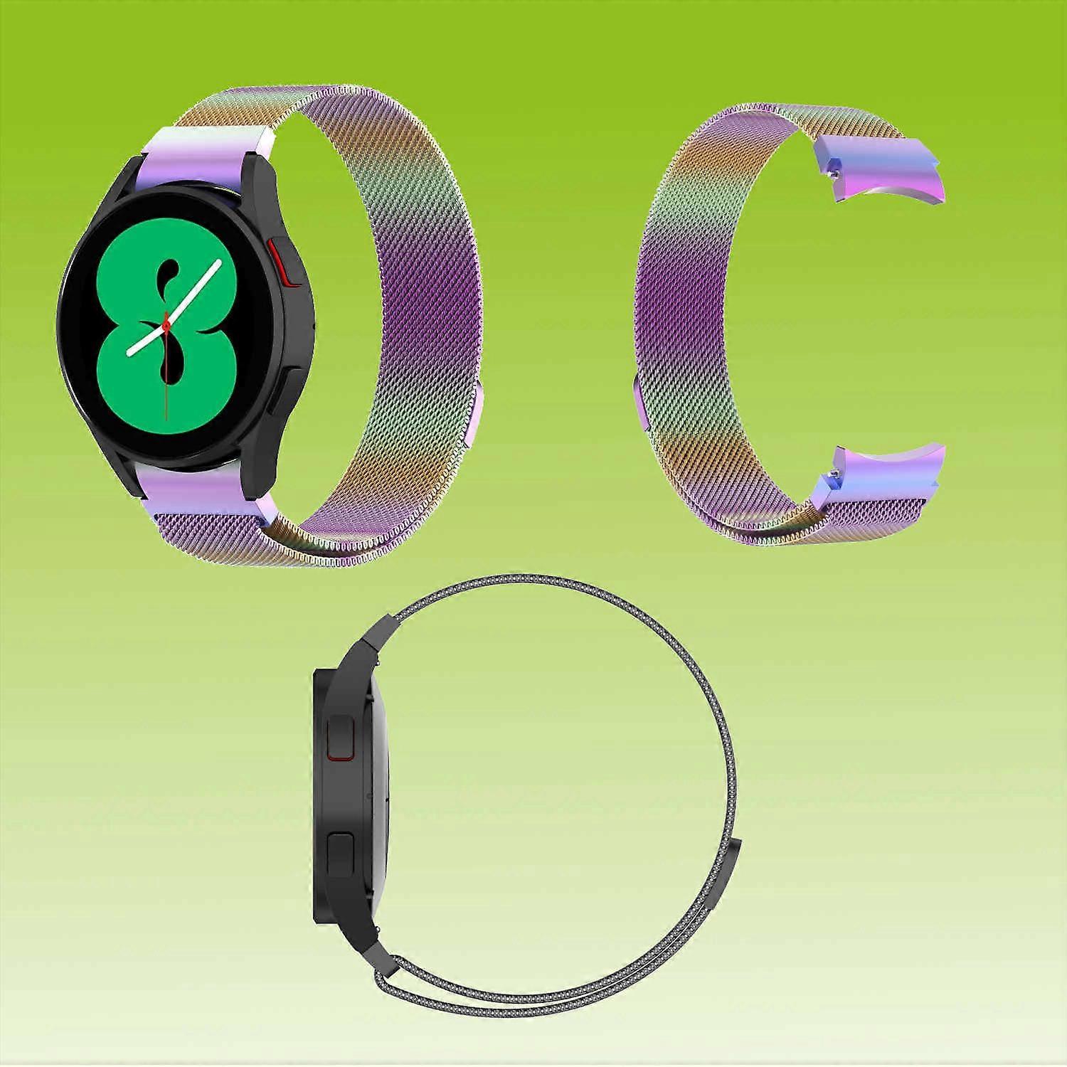 For Samsung Galaxy Watch FE 6 5 4 Normal Pro and Classic all sizes Design Woven Fabric Strap