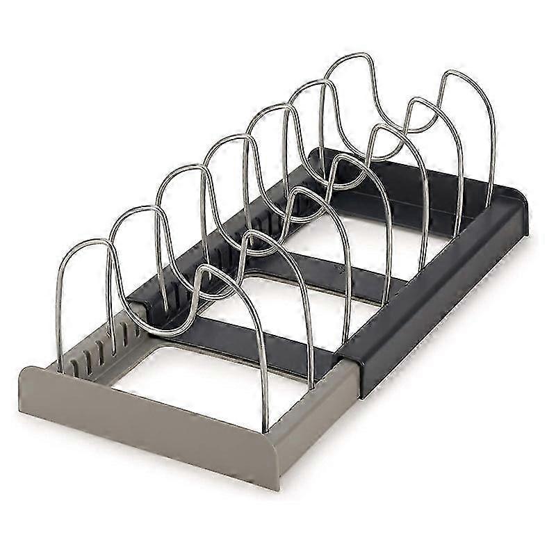 Expandable Organizer compatible with Kitchen Equipment, Plastic, Gray