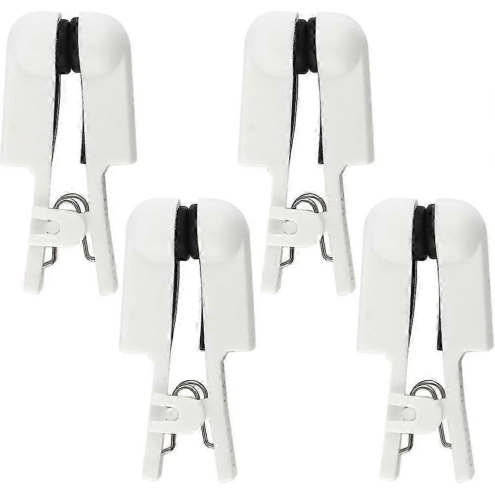 2 Pair Ear Clip Electrode Double-Sided Rubber Head Comcompatible withtable, compatible with Tens Unit & CES Stimulation