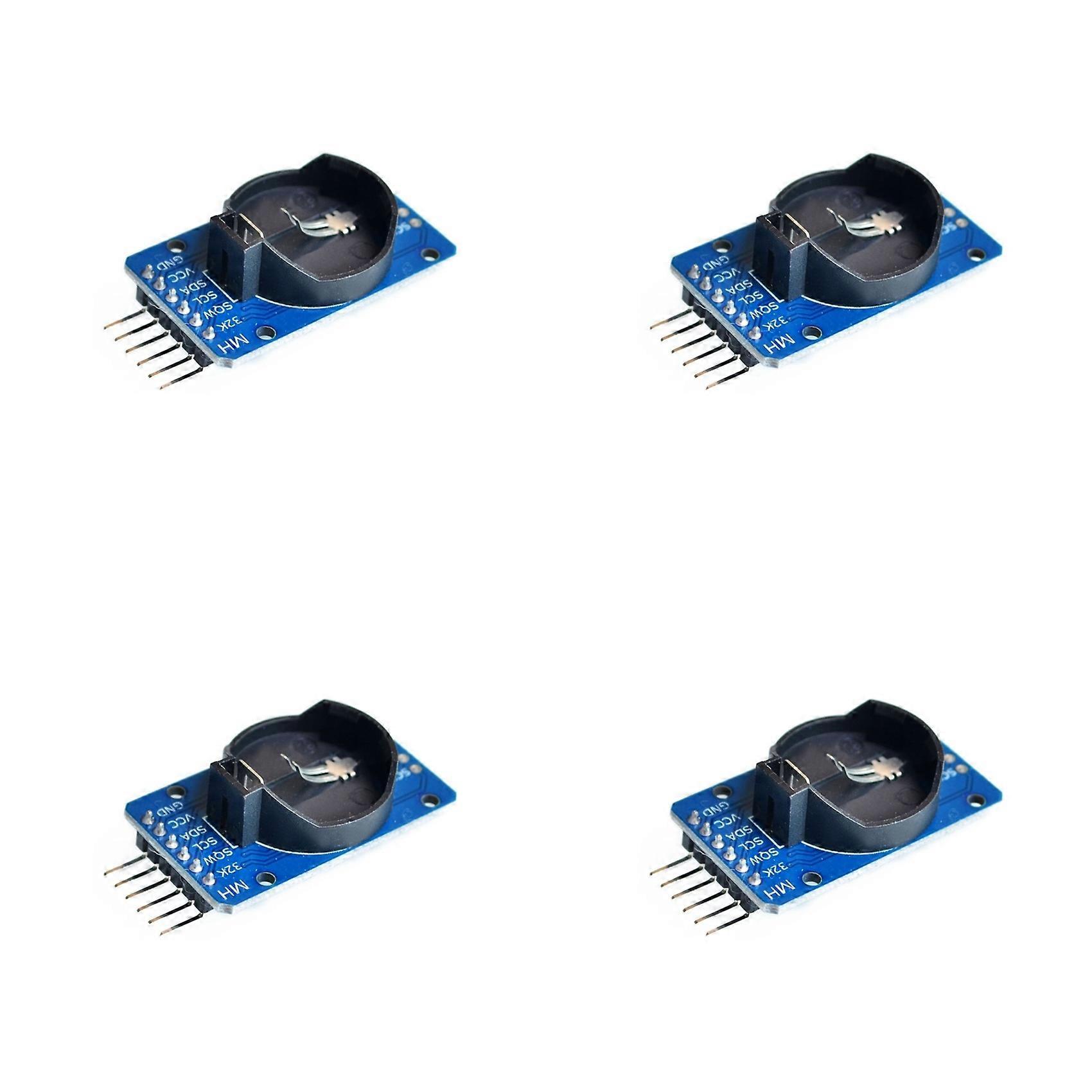 4X DS3231 AT24C32 IIC Module Precision Clock Module Memory 3.3V/5V Temperature Sensor Portable Module