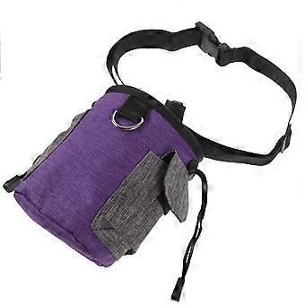 Pet Training Bag Dog Walking Bag for Treat Carrying with Multiple Storage Options
