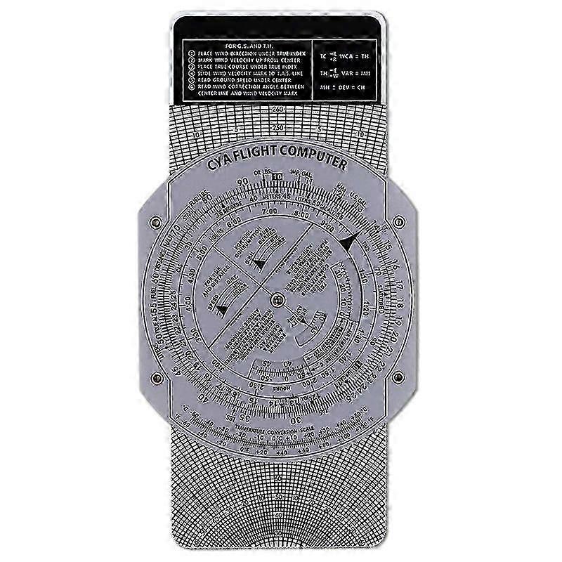 E6B Flight Computer Aviation Plotter Circular Slide Rule