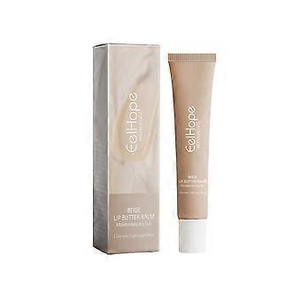 Eelhope voedende en hydraterende beige lippenbalsem - voedt, hydrateert, houdt vocht vast, vermindert fijne lijntjes en revitaliseert de lippen.