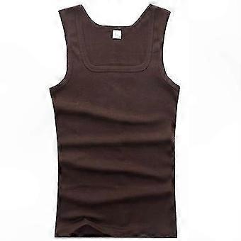 Summer Plus-Size Men's Sleeveless Tank Tops in Black, White, Gray - Stylish Fitness Vest compatible with Casual and Gym Use