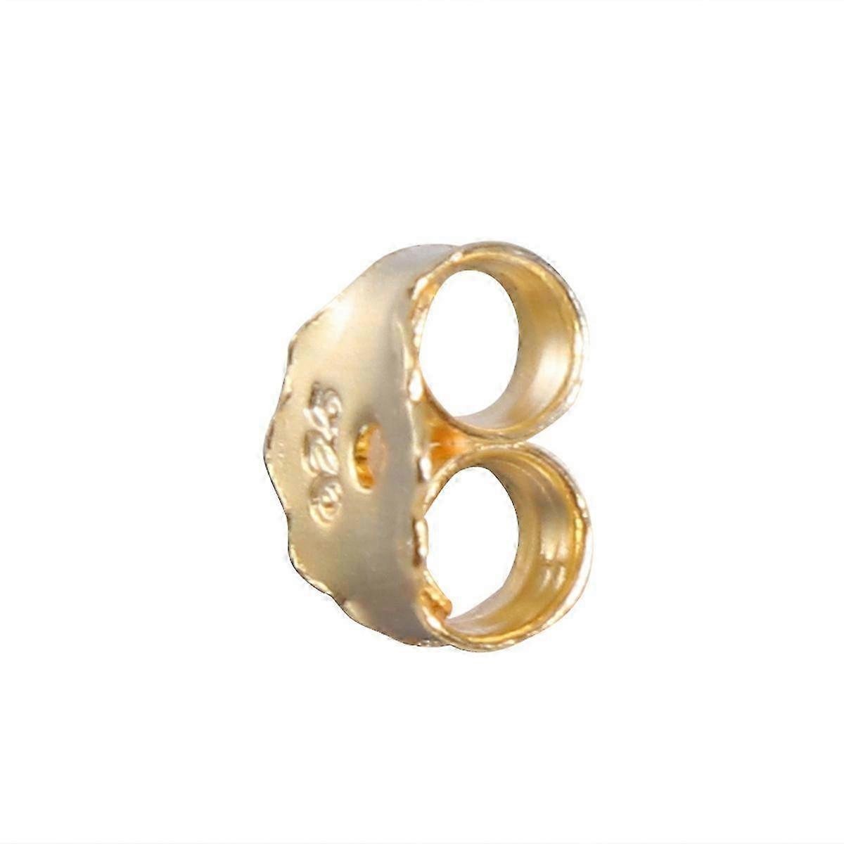Earring Backs Replacements Golden for Safety Back Support 12Pcs