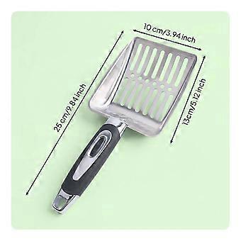 Stainless Steel Feline Litter Scoop Long-Lasting Feline Litter Scoop Comfortable