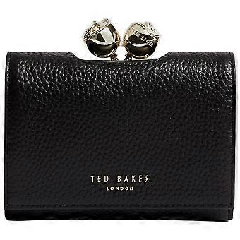 Ted Baker Roosa Small Leather Bobble Purse - Black