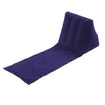 Portable Purple Inflatable Pillow Triangle Camping Mat for Picnic 3Pcs