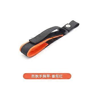 Hundeleine, Handgelenkschlaufe, automatische Rollleine, Zubehör, rutschfeste Handgelenkschlaufe, Tomatenrot 505