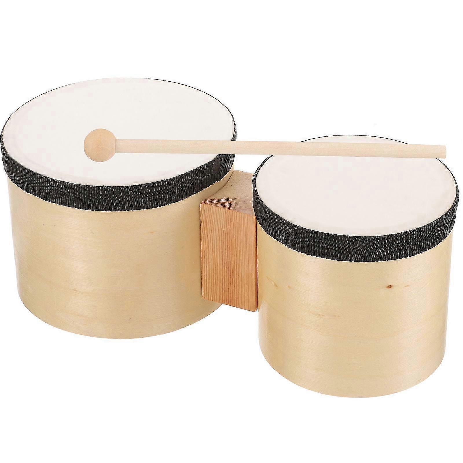 Bongo Drum Beginners Bongo Percussion Bongo Drum Music Instrument compatible with Adults
