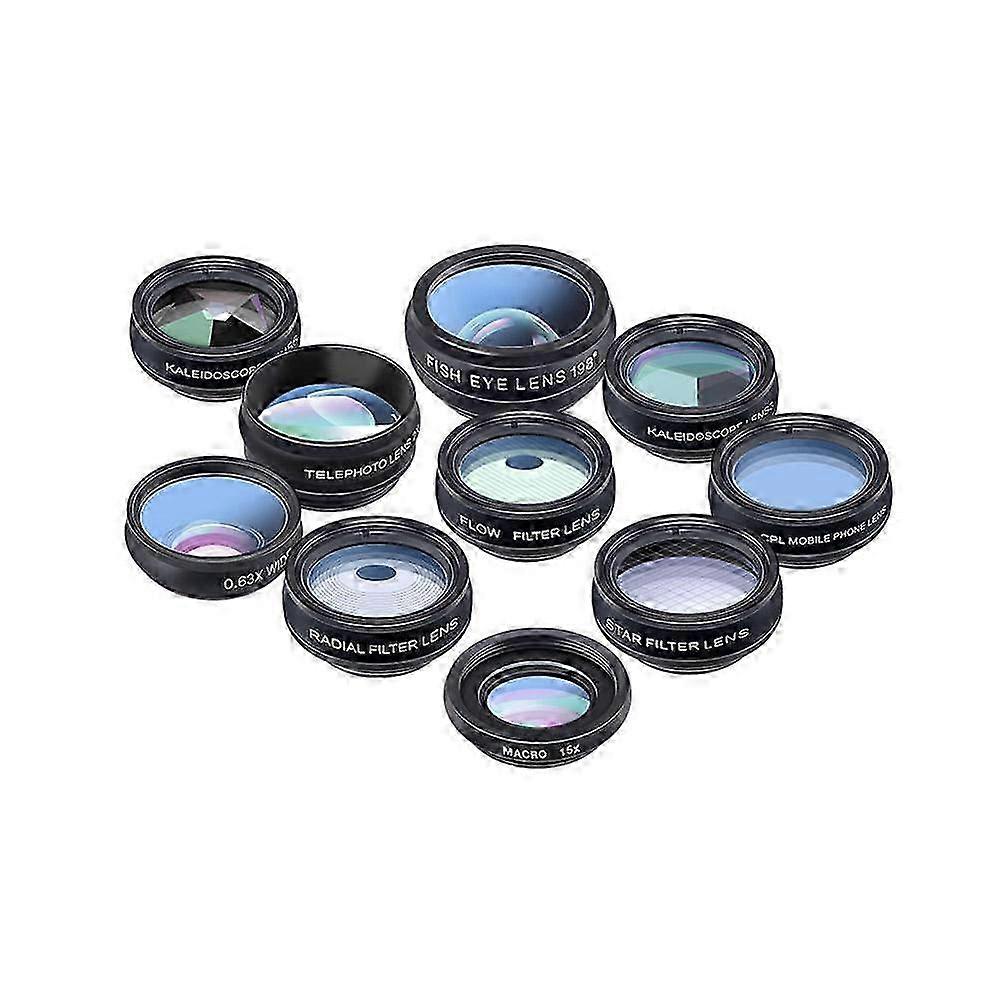 10-in-1 Mobile Camera Lens Bundle