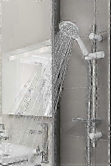 Bathroom and Kitchen White Shower Head compatible with Cleaning and Refreshing Use