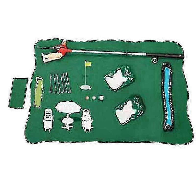 Mini Golfing Man Indoor Game Set