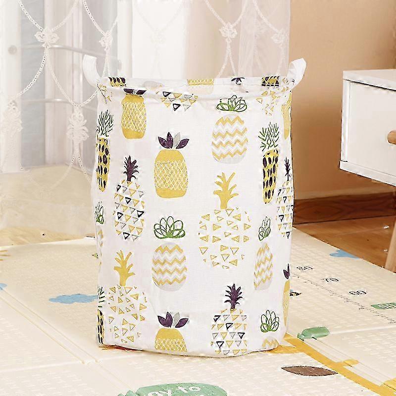 Large Round Folding Laundry Basket