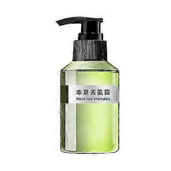 Green Lice Prevention Spray 100ml with Natural Sophora Flavescens and Cnidium Monnieri Extracts, Dual-Sided Lice Comb for Kids and Adults