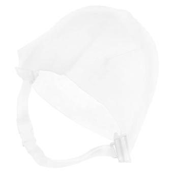 Hair Highlight Cap Silicone for Dyeing 5Pcs White Hair Coloring Hats