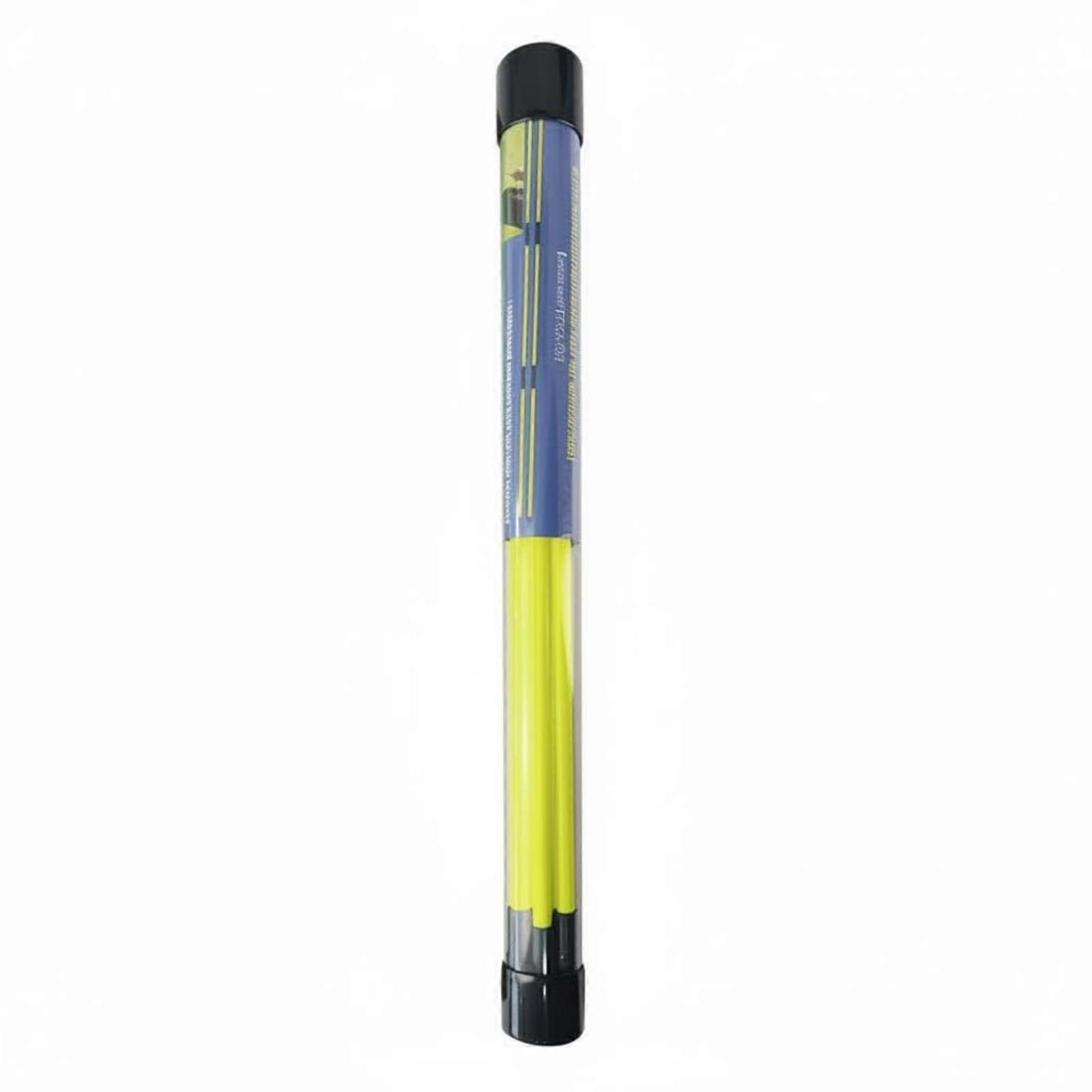 2 Pieces Golf Alignment rod Foldable 3-Section Swing Rod for Beginners, Driving