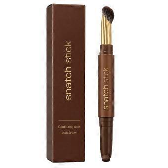 Double Ended Contour Pen Deep Brown Fine Shading Natural Gradient Face Contour Makeup Smooth Texture