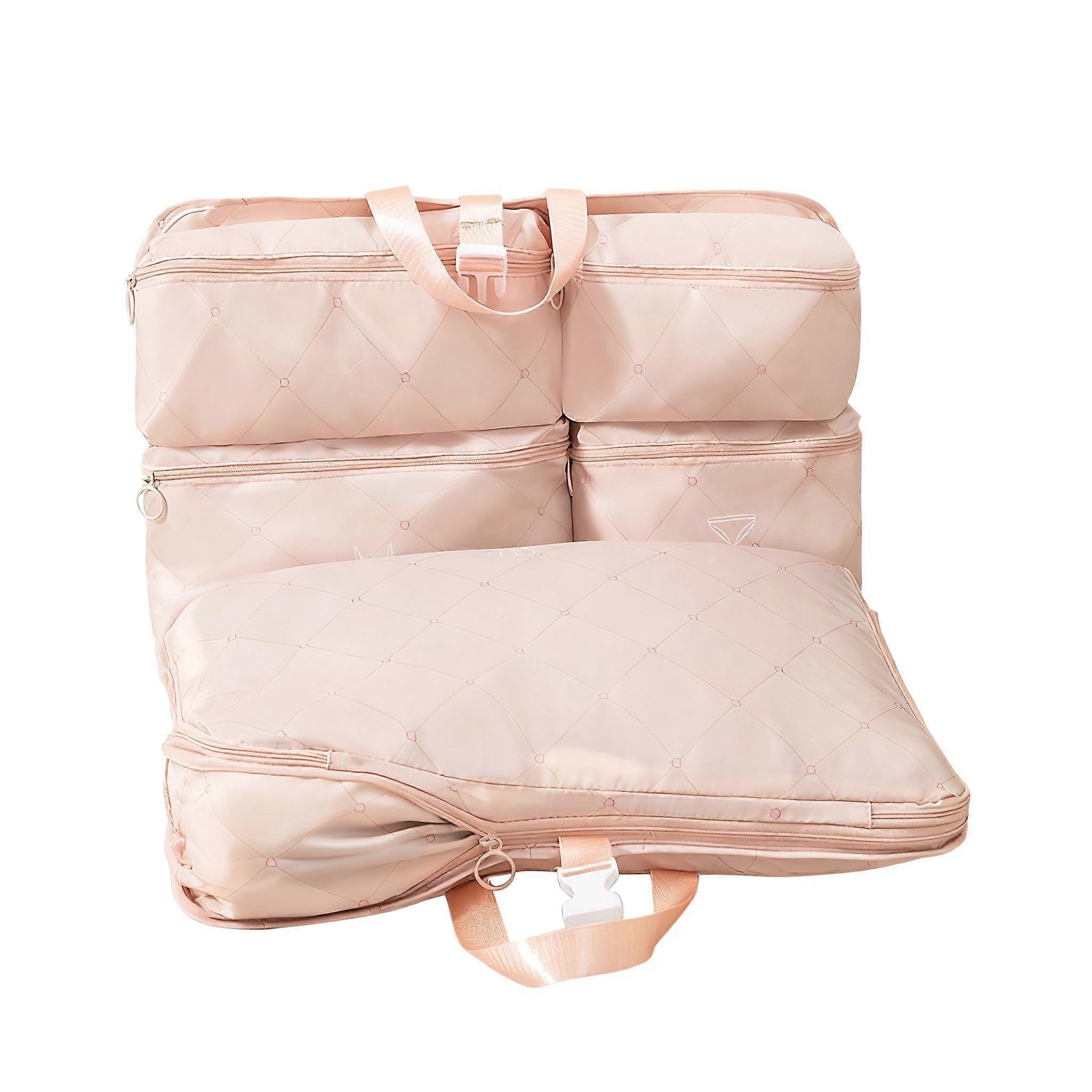 Pink Hanging Sock Organizer Compact Durable