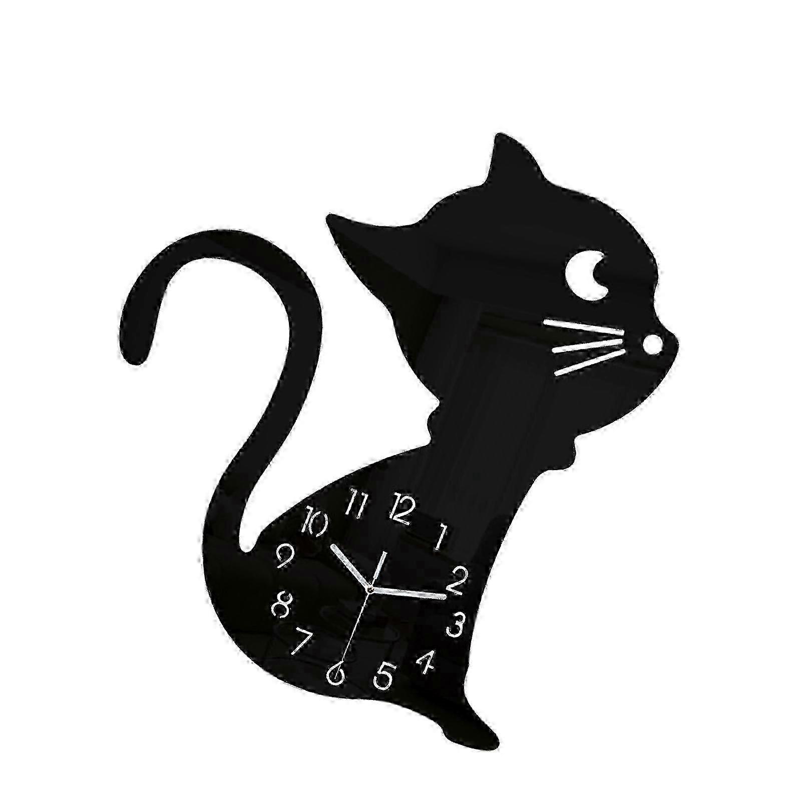 Cute Silent Clock Waterproof Bathroom Set