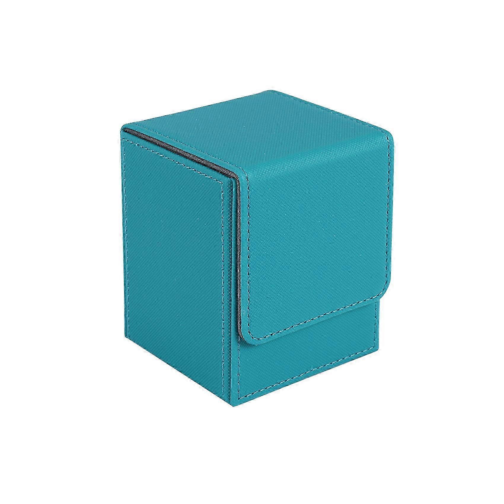 Sleeved Cards Deck Box PU Leather