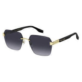 Marc Jacobs MARC 713/S 807/9O Rimless Gold Men Square Sunglasses UV3 Original