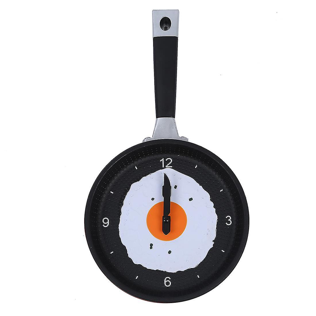 Frying Pan C With Fried Egg - Novelty Hanging Kit Cafe C Kit - Red