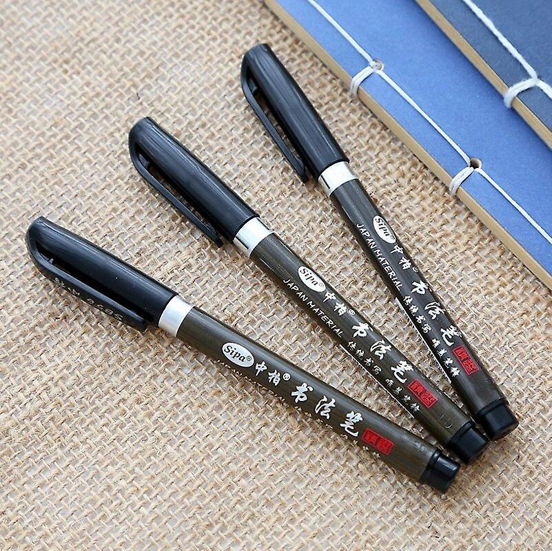 Pcs Calligraphie Stylo Pinceau De Calligraphie Chinoise Caractères Chinois Calligraphie