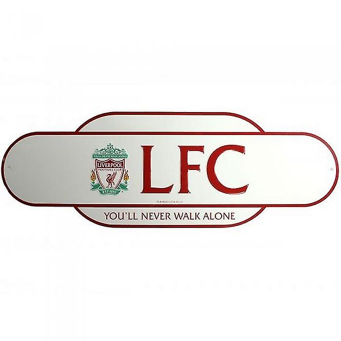 リバプールFCクラシックレトロイヤーズメタルストリートサイン