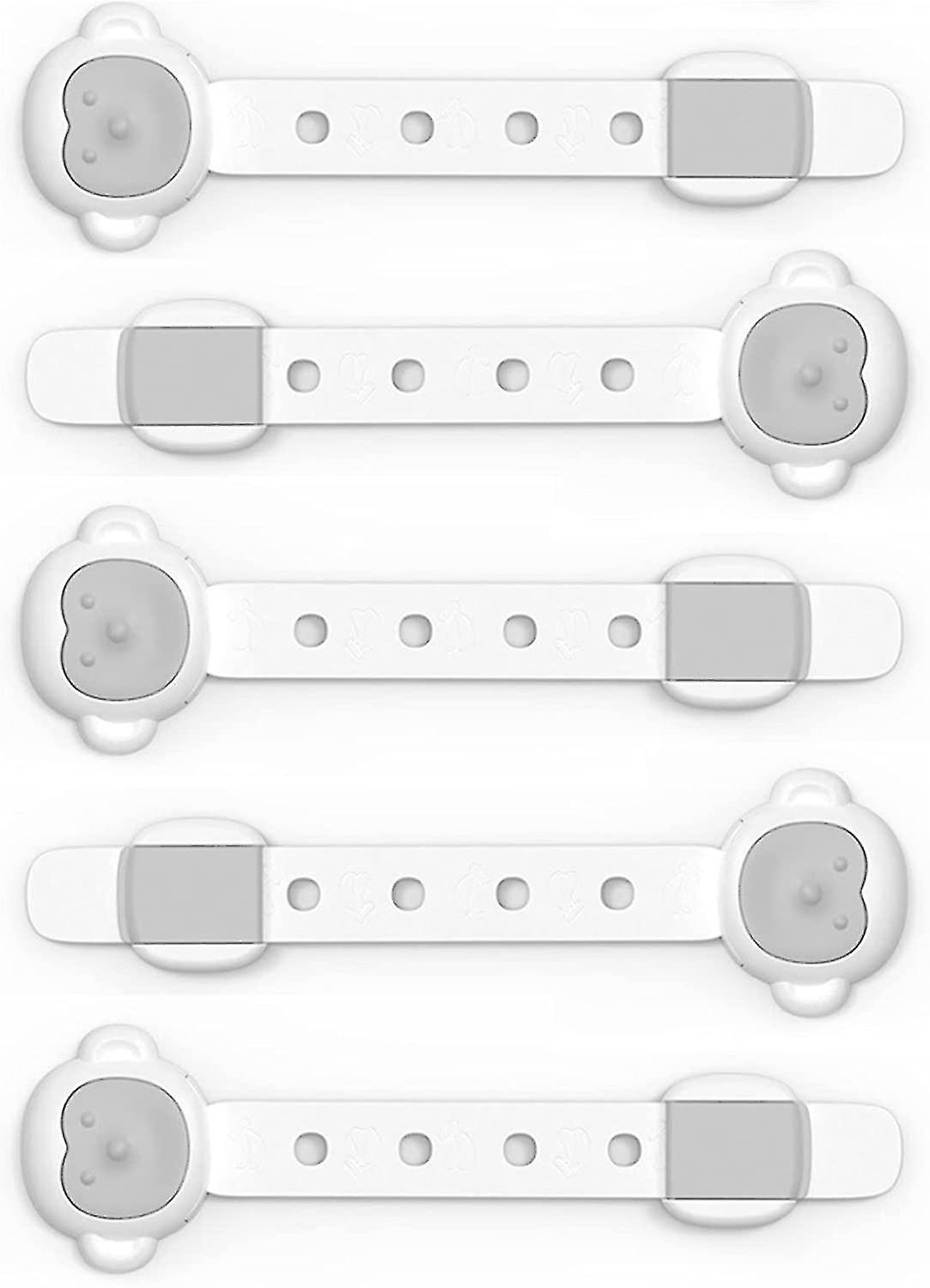 Baby Safety Cupboard Strap Locks, Adjustable Children Safety