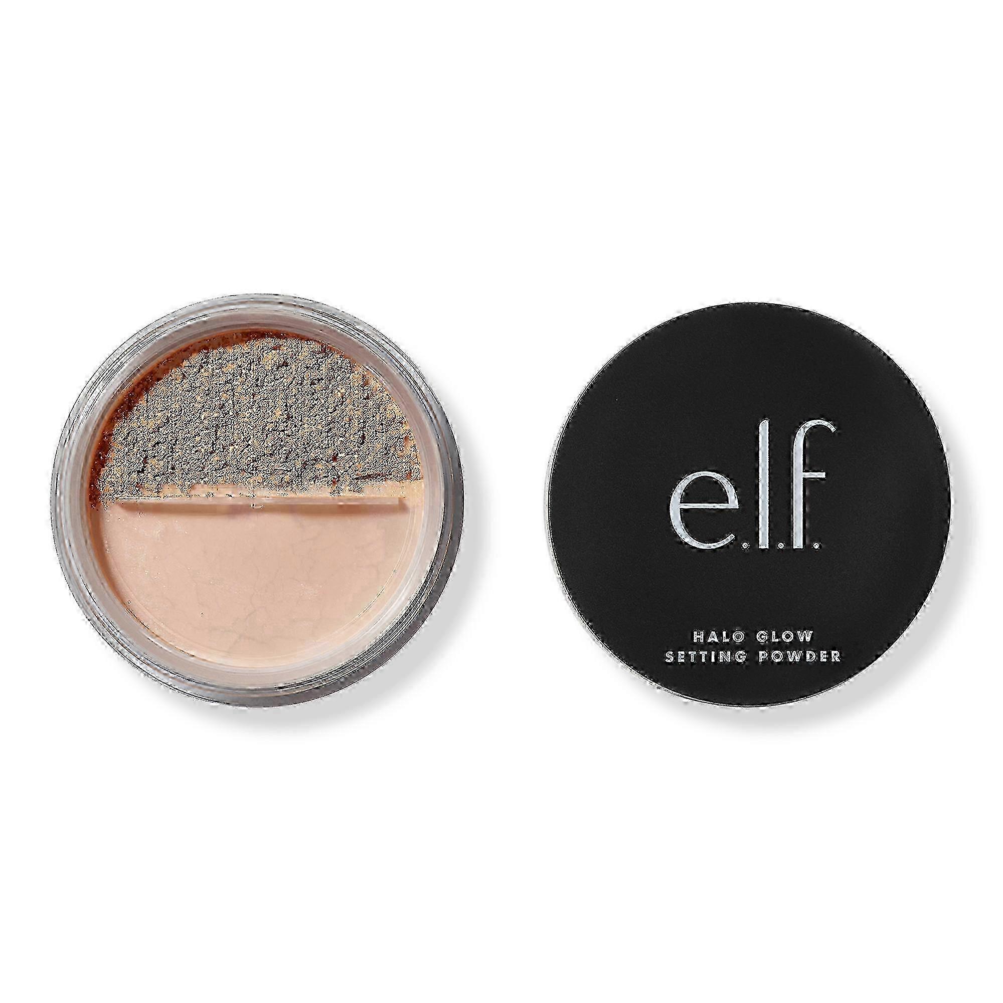 E.l.f. Cosmetics Halo Glow Setting Powder, Medium Beige, 0.24 Oz