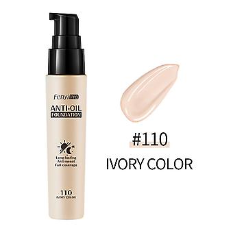 Long Lasting Concealer Waterproof Foundation,  Waterproof, Conceal Blemishes, Natural/Tan/Ivory 30ml