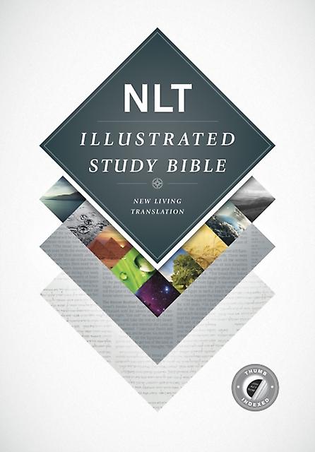 Illustrated Study Bible-nlt by Tyndale Hardback Book
