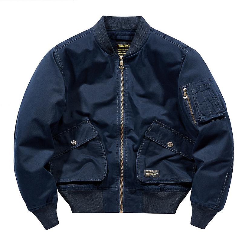 Bomber Jacket Menn Baseball Uniform Loose Workwear Jacket
