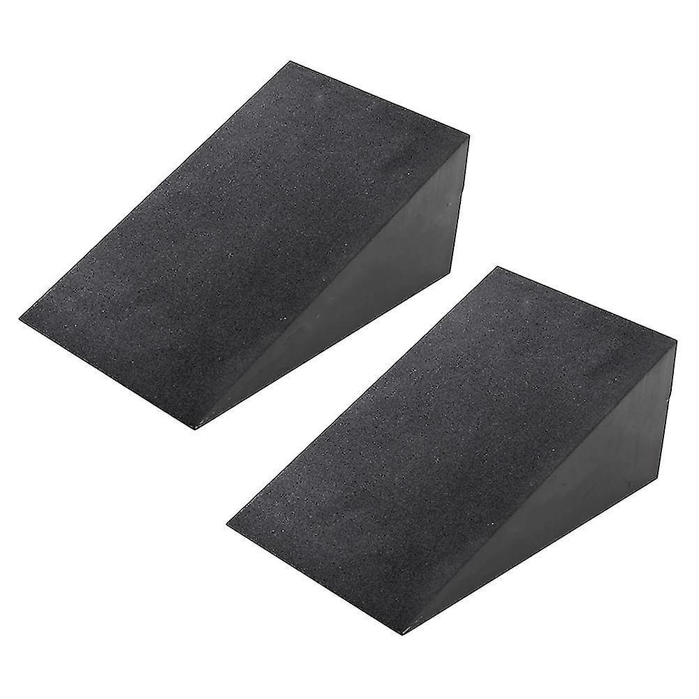 2 Pcs Yoga Mats, Adjustable Squat Ramp, Incline Board Strength for Squat and Deadlift