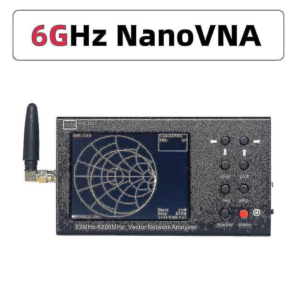 6G Vektor Netzwerkanalysator Vna Swr Bluetooth 5,8g Gps Wifi 2,4g Beidou Antennenanalysator