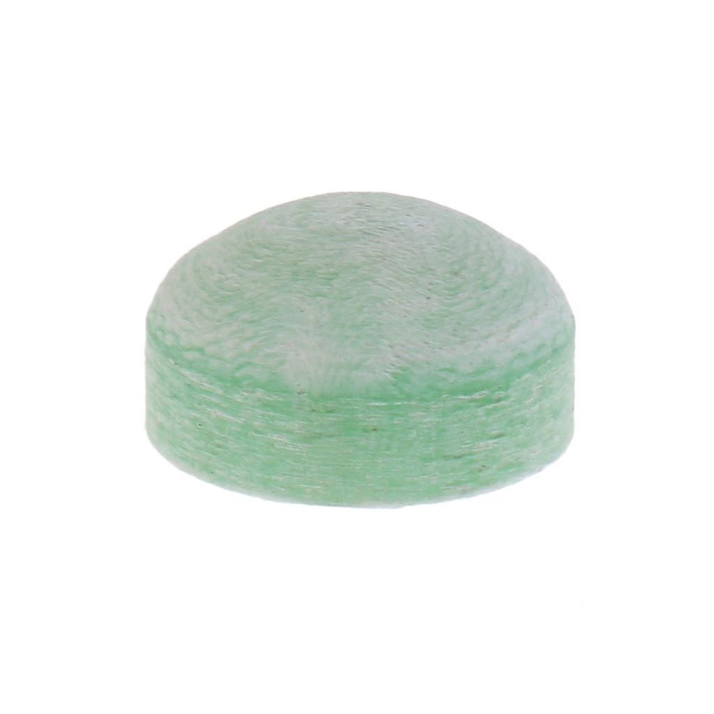 13mm Aufkleber Pool Billard Snooker Queue Spitze für 9 Nine Ball Queue Grün